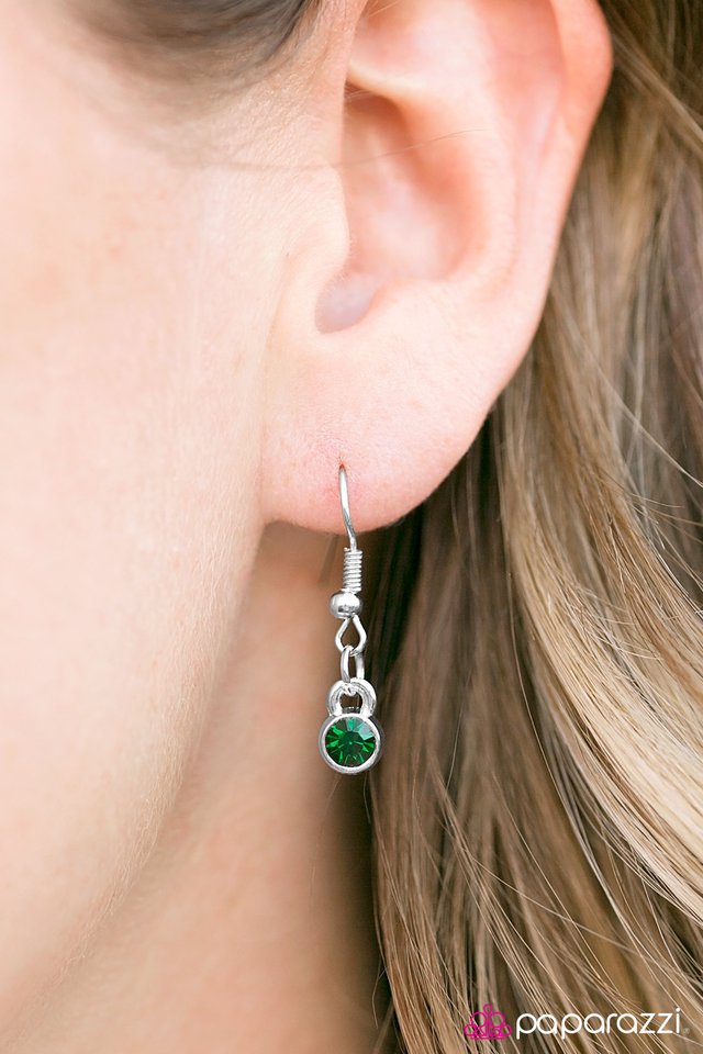 Paparazzi ♥ All The Glitter In The World - Green ♥ Necklace