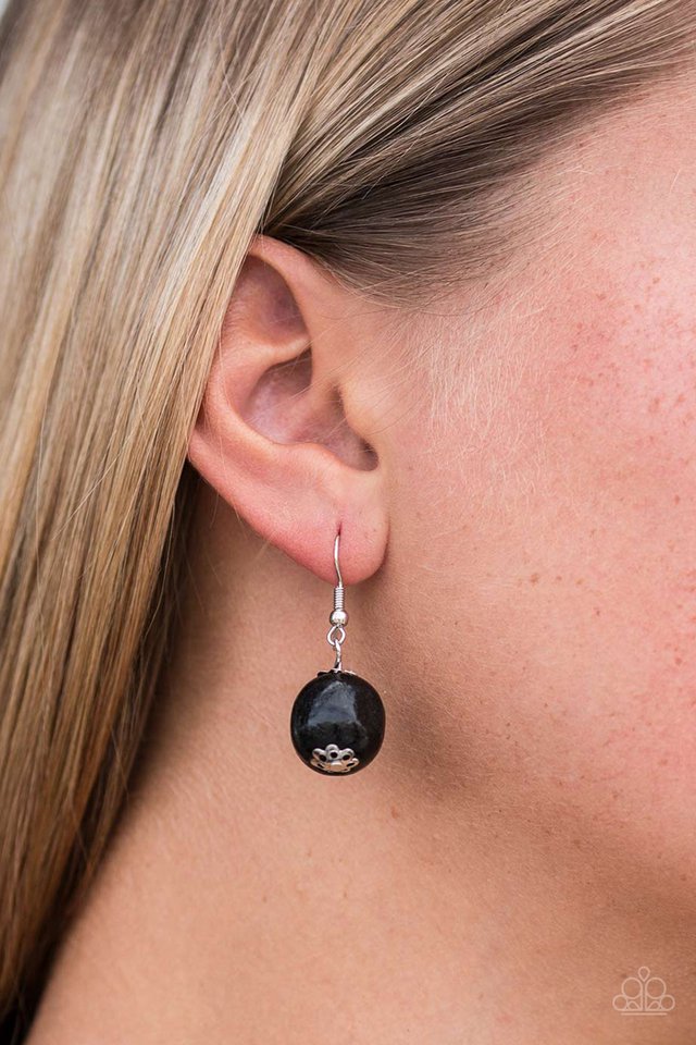 Paparazzi ♥ Hey BAY BAY - Black ♥ Necklace