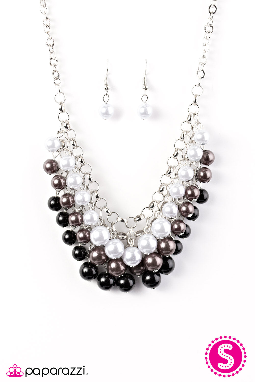 Paparazzi ♥ Lets Be Mermaids - Black ♥  Necklace