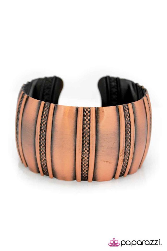 Paparazzi ♥ Thats a Cinch - Copper ♥ Bracelet