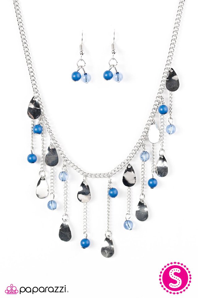 Paparazzi ♥ Summer Mermaid - Blue ♥ Necklace