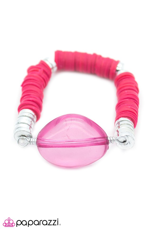 Paparazzi ♥ Sweeter than Punch - Pink ♥ Bracelet