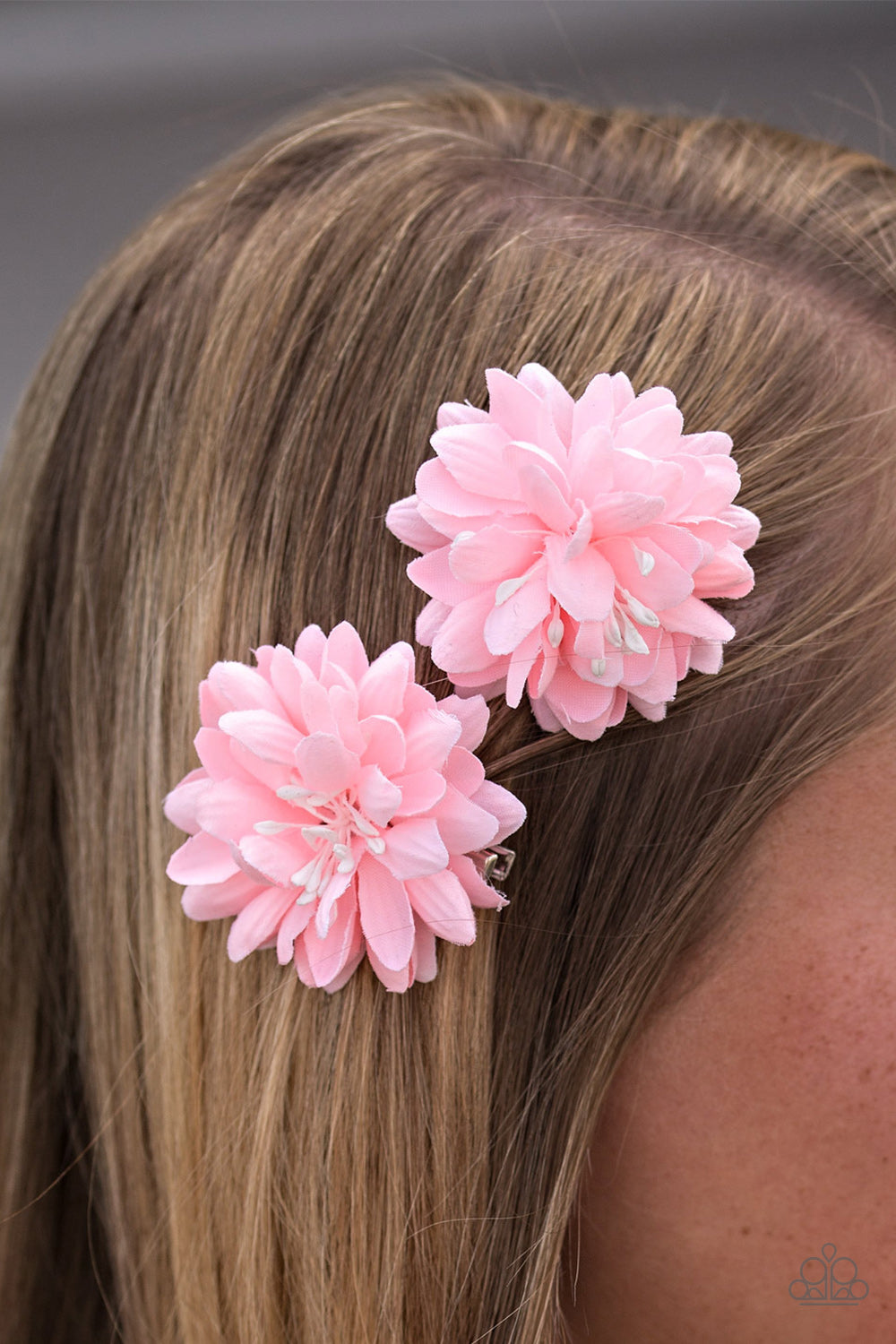 Paparazzi ♥ Hibiscus Haven - Pink ♥  Hair Clip