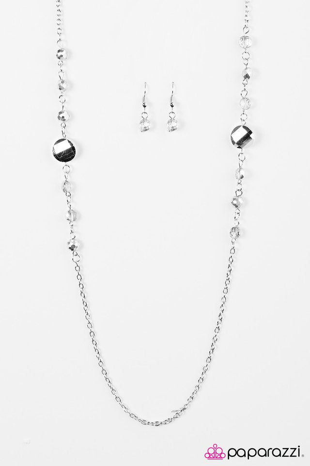 Paparazzi ♥ More Mimosas - Silver ♥ Necklace