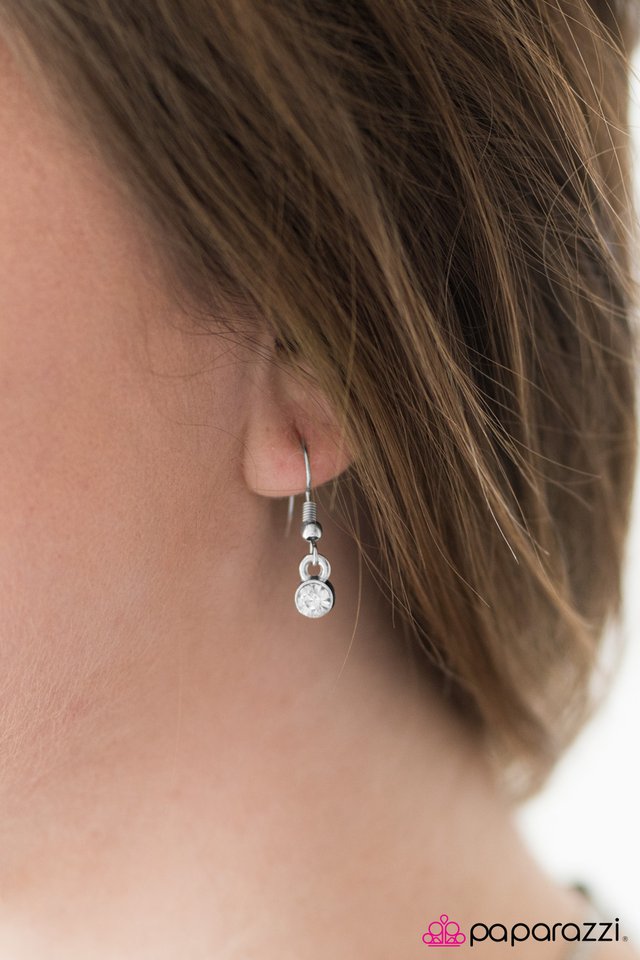 Paparazzi ♥ Adventures Are Forever - White ♥ Necklace