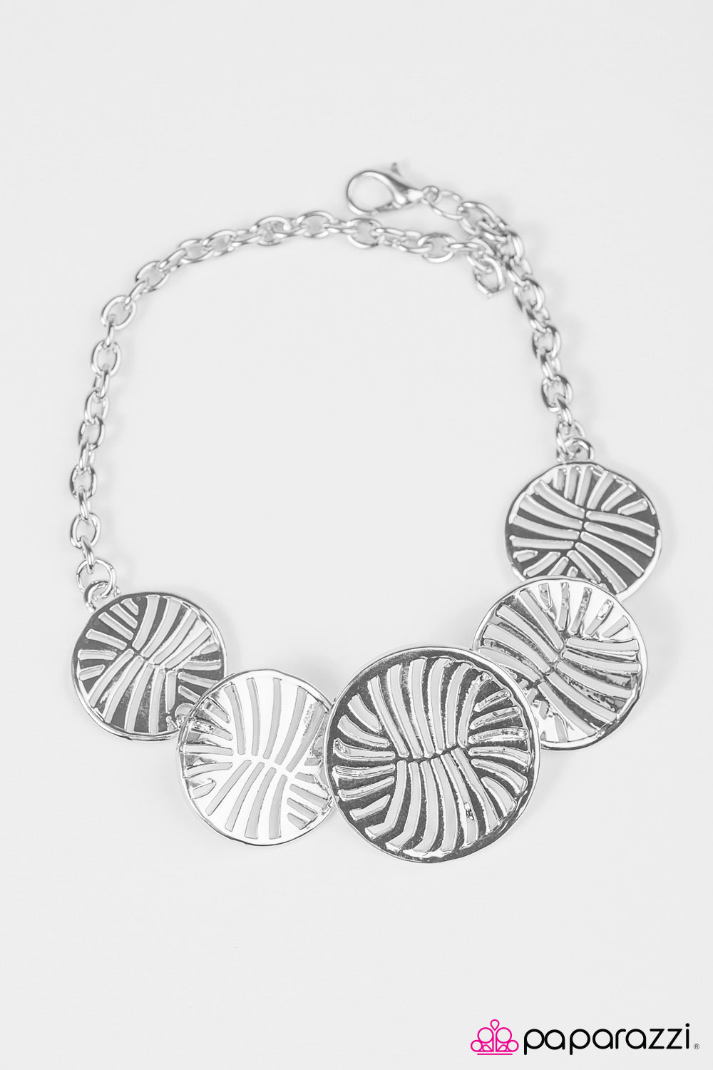 Paparazzi ♥ Keep Ballin - Silver ♥  Bracelet