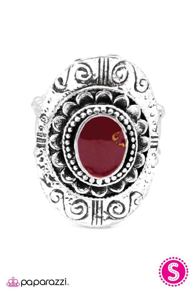 Paparazzi ♥ Step Up to the Plate - Red ♥ Ring
