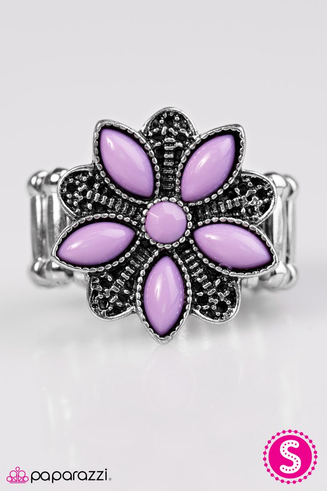 Paparazzi ♥ How DAISY Is That? - Purple ♥ Ring
