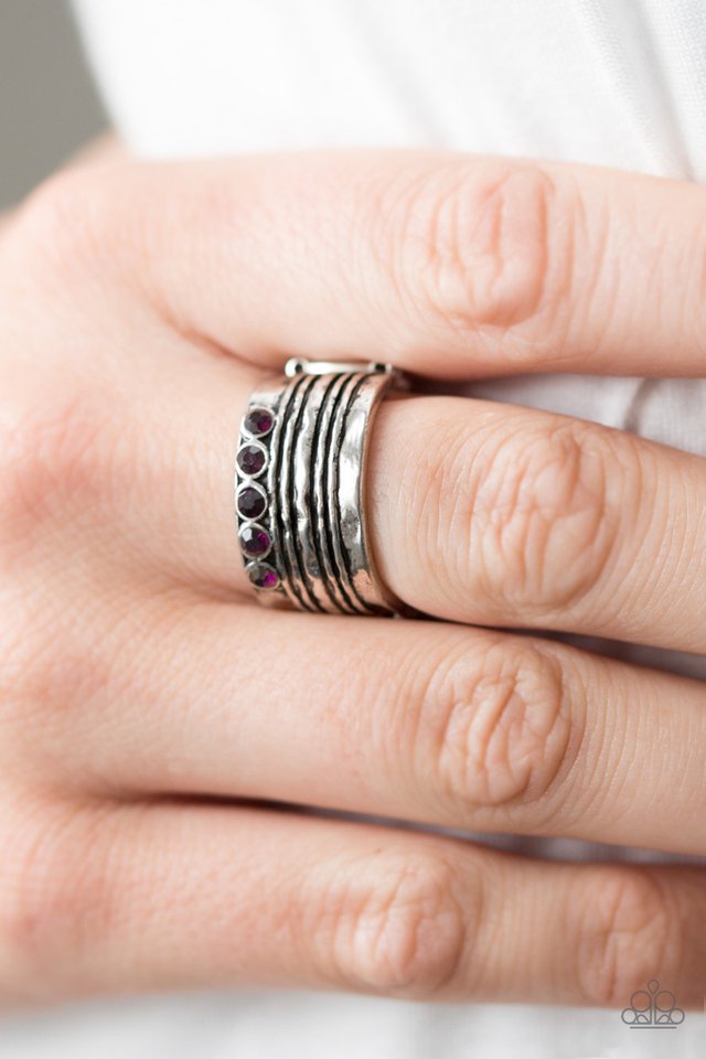 Paparazzi ♥ Drink It In - Purple ♥ Ring