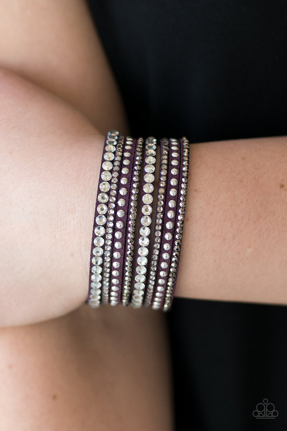 Paparazzi ♥ Guitars and Glitter - Purple ♥  Bracelet