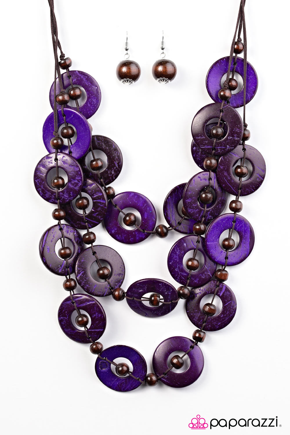 Paparazzi ♥ Bahama Bliss - Purple ♥  Necklace