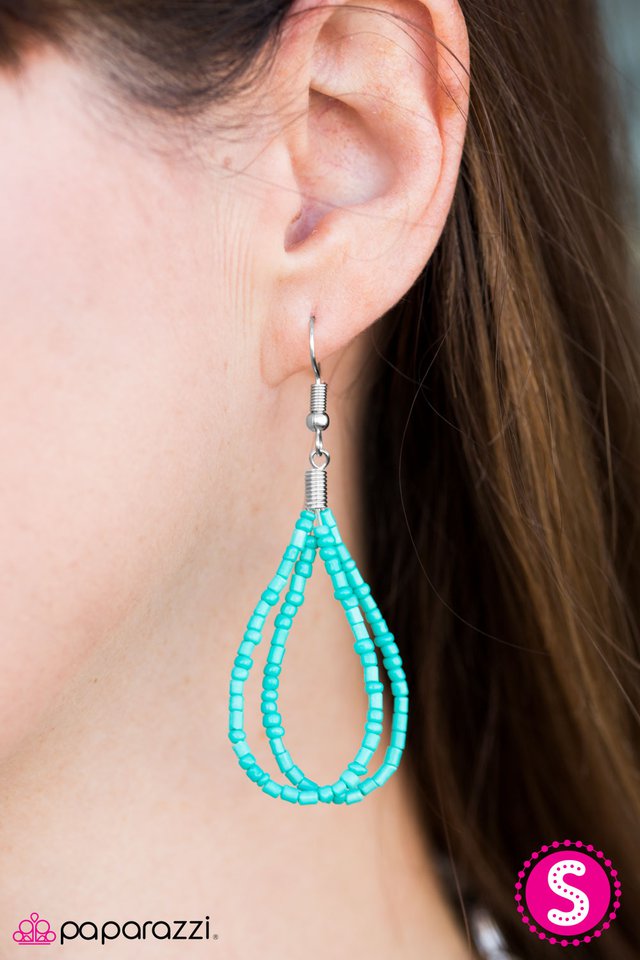 Paparazzi ♥ Rainforest Radiance - Blue ♥ Necklace