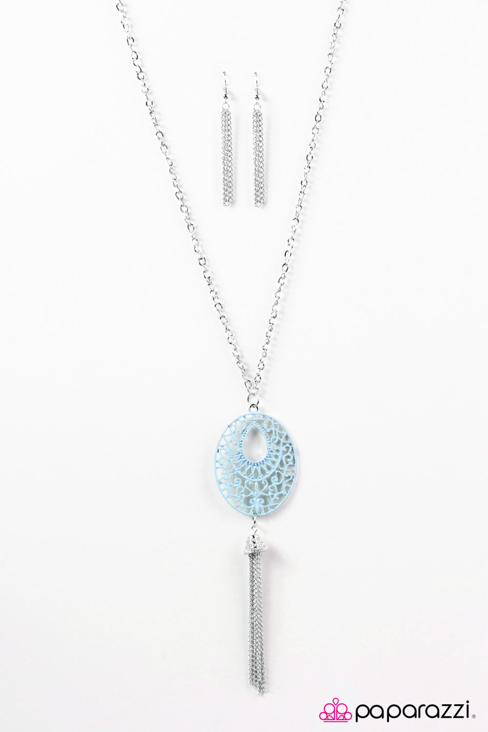 Paparazzi ♥ Window To The World - Blue ♥  Necklace