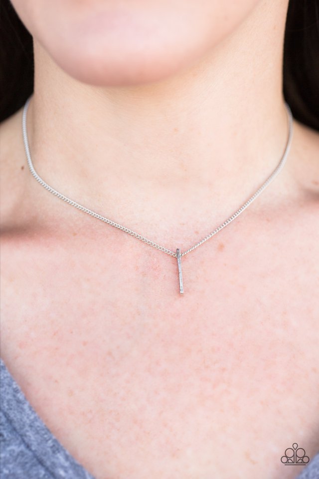 Paparazzi ♥ Casually Casual - Silver ♥ Necklace