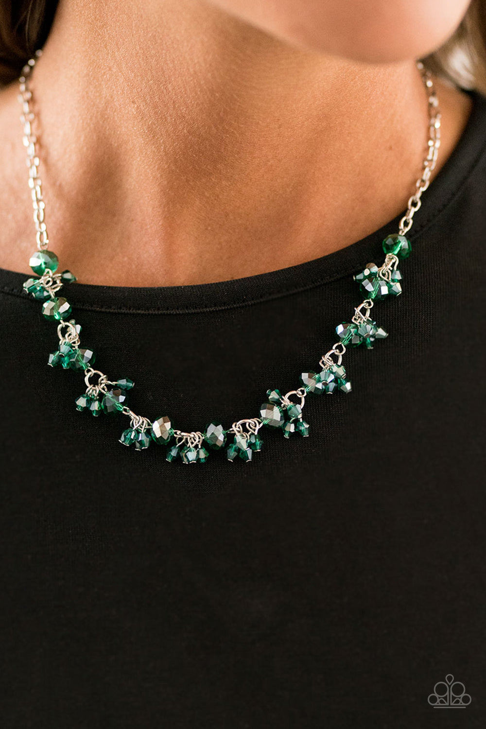 Paparazzi ♥ Leading STARLIGHT - Green ♥  Necklace