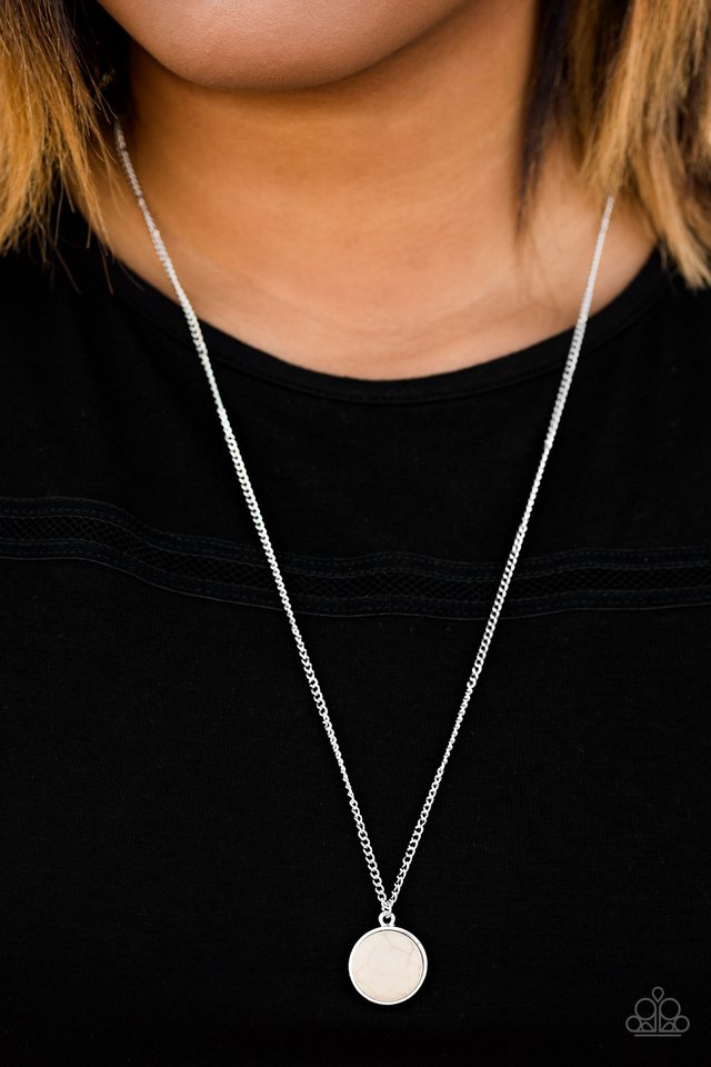 Paparazzi ♥ Natural History - White ♥ Necklace