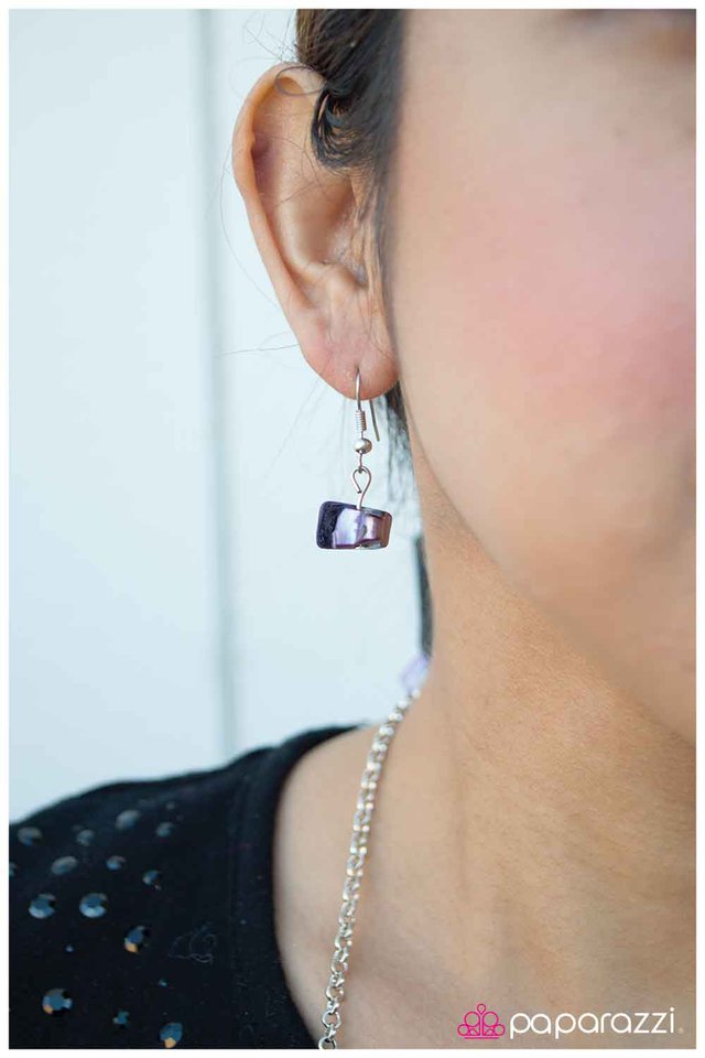 Paparazzi ♥ Cool It - Purple ♥ Necklace