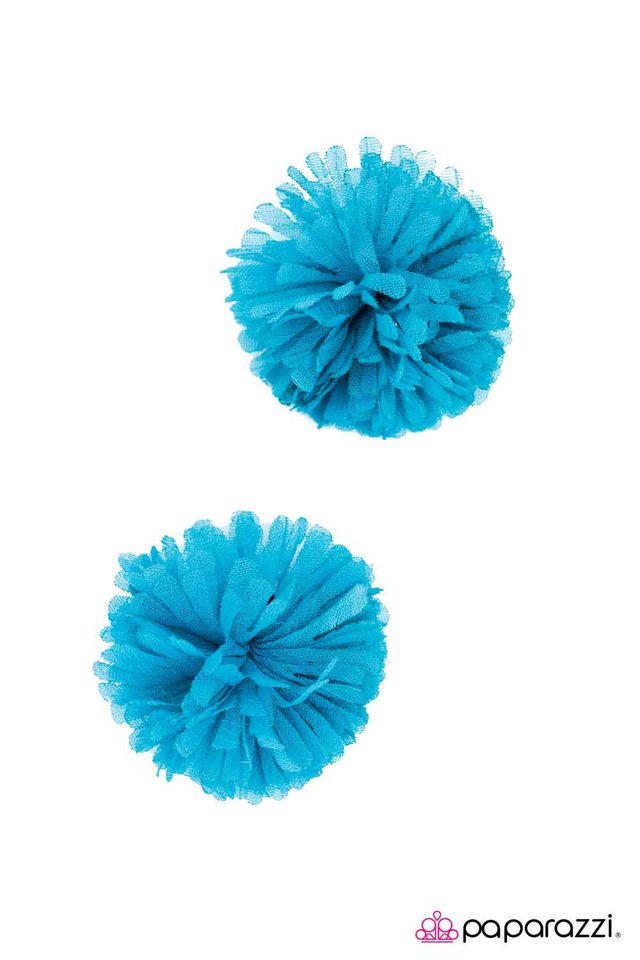 Paparazzi ♥ Botanical Burst - Blue ♥ Hair Clip