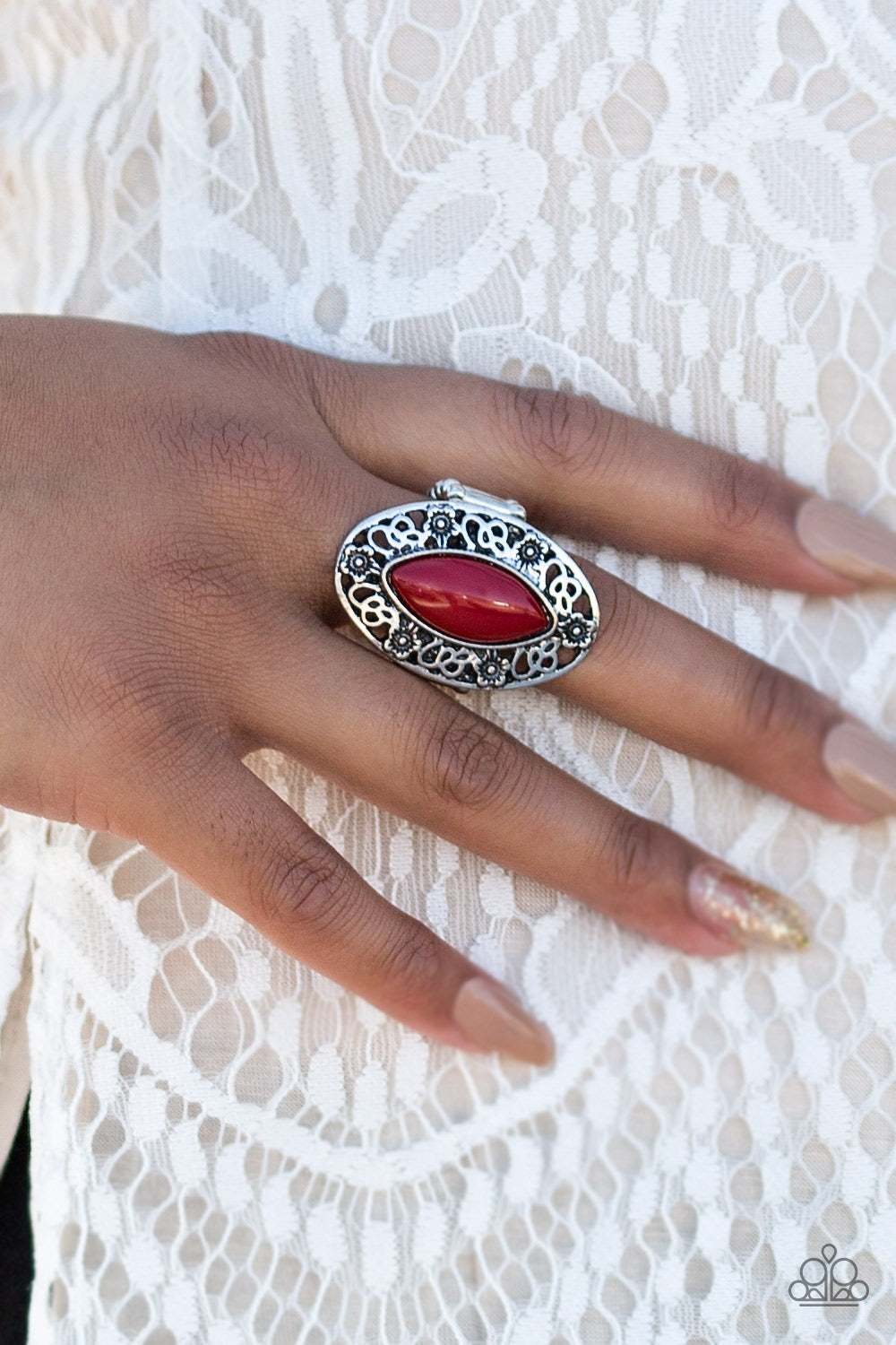 Paparazzi ♥ Once Upon A SPRINGTIME - Red ♥  Ring