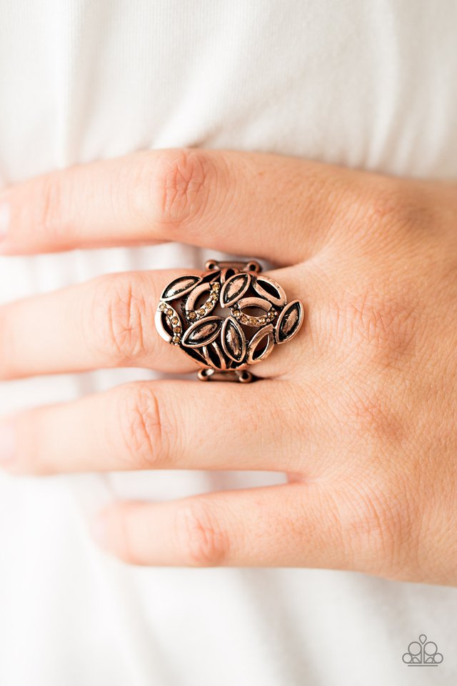 Paparazzi ♥ Autumn Awe - Copper ♥ Ring