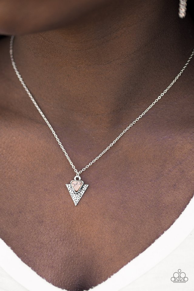 Paparazzi ♥ Over My ARROWHEAD - Brown ♥ Necklace