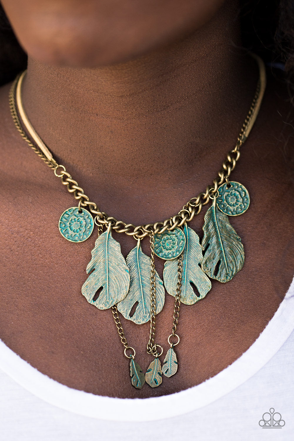 Paparazzi ♥ Find Your Tribe - Brass ♥  Necklace