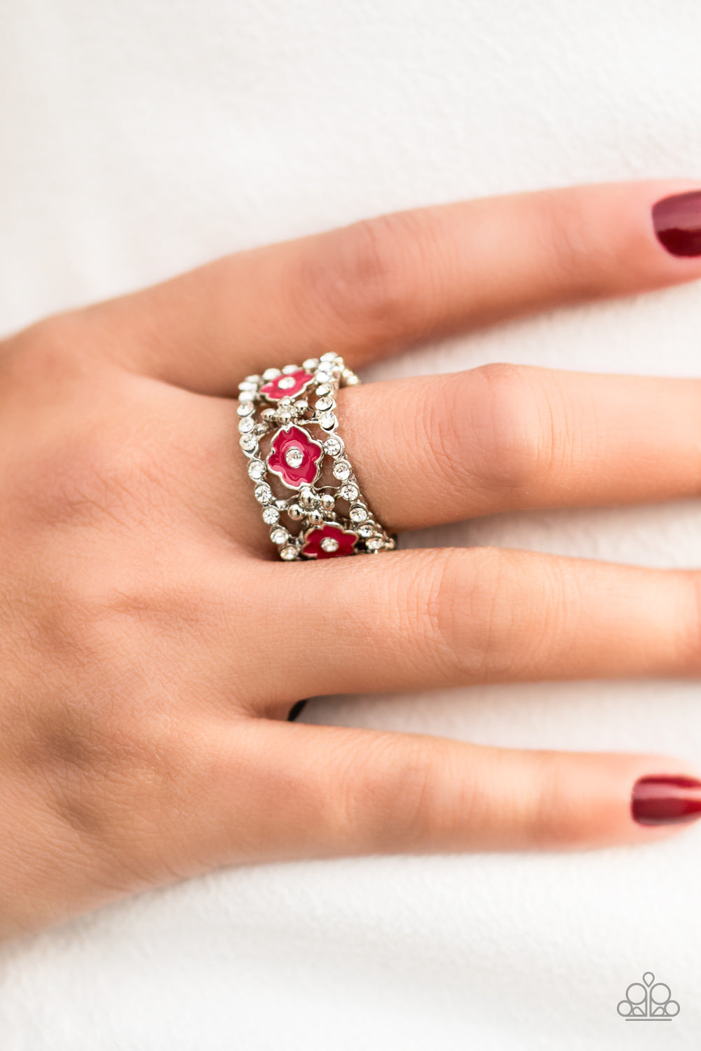 Paparazzi ♥ Fairytale Romance - Pink ♥  Ring