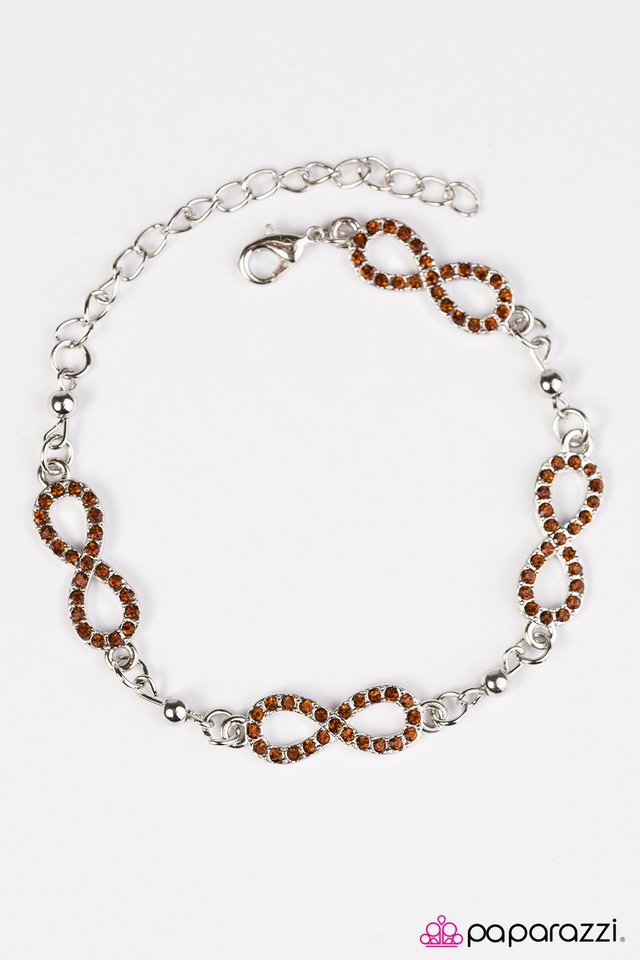 Paparazzi ♥ Time and Time Again - Brown ♥ Bracelet