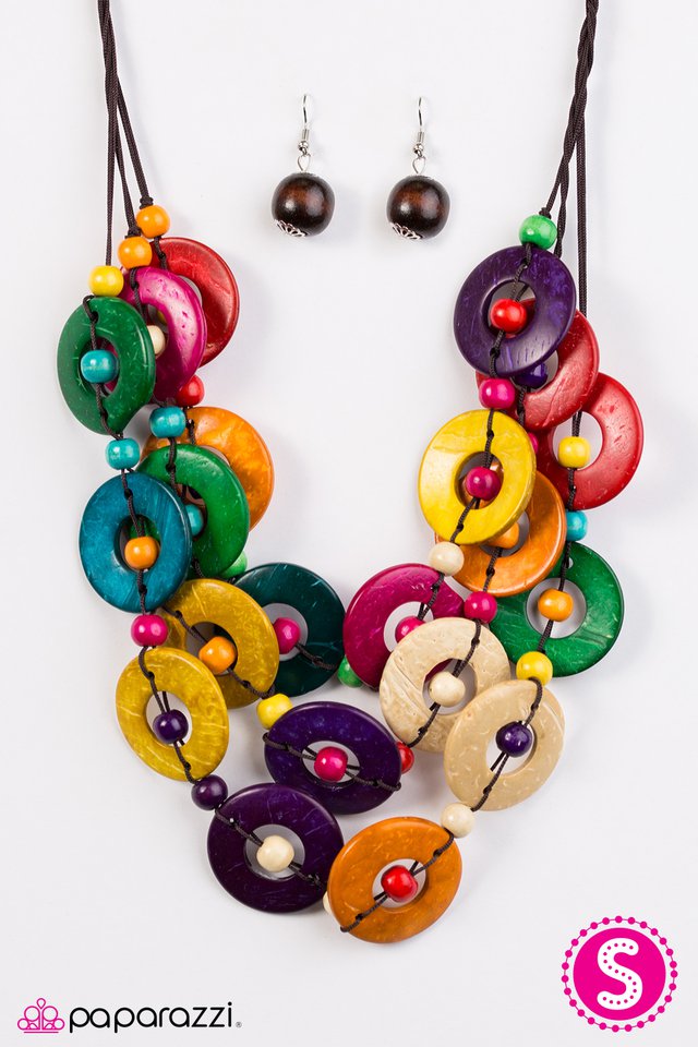 Paparazzi ♥ Bahama Bliss - Multi ♥ Necklace