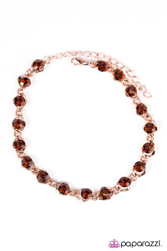 Paparazzi ♥ Last GLAM Standing - Copper ♥ Bracelet