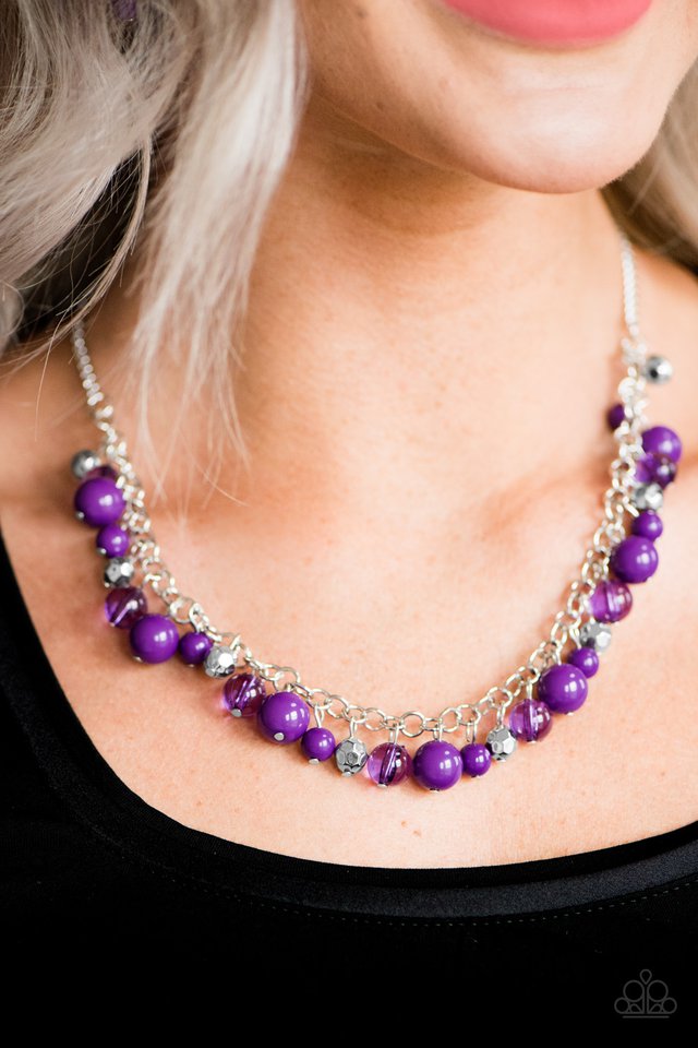 Paparazzi ♥ Wander With Wonder - Purple ♥ Necklace