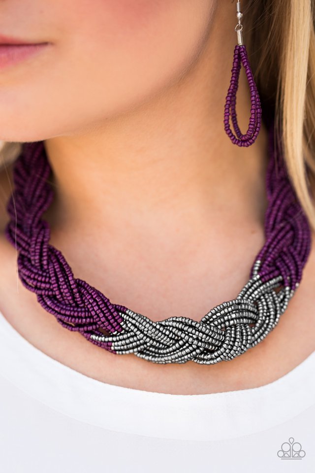 Paparazzi ♥ Brazilian Brilliance - Purple ♥ Necklace