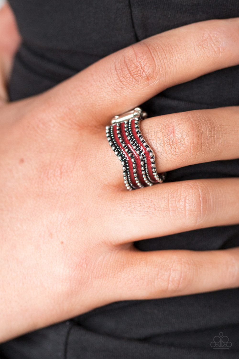 Paparazzi ♥ Wild Ways - Red ♥  Ring