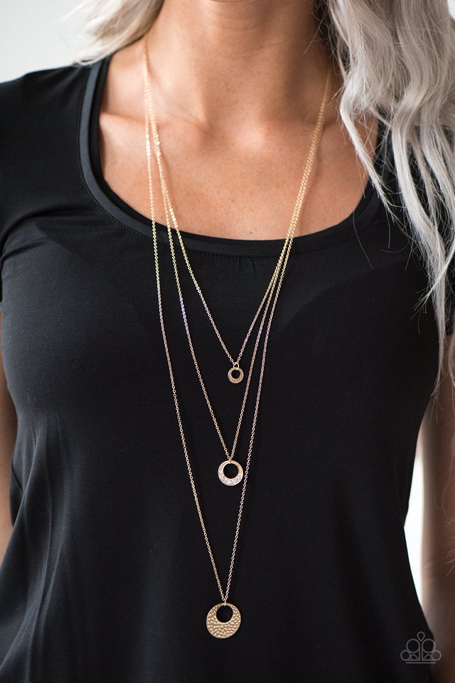 Paparazzi ♥ Grandiose Glamour - Gold ♥ Necklace