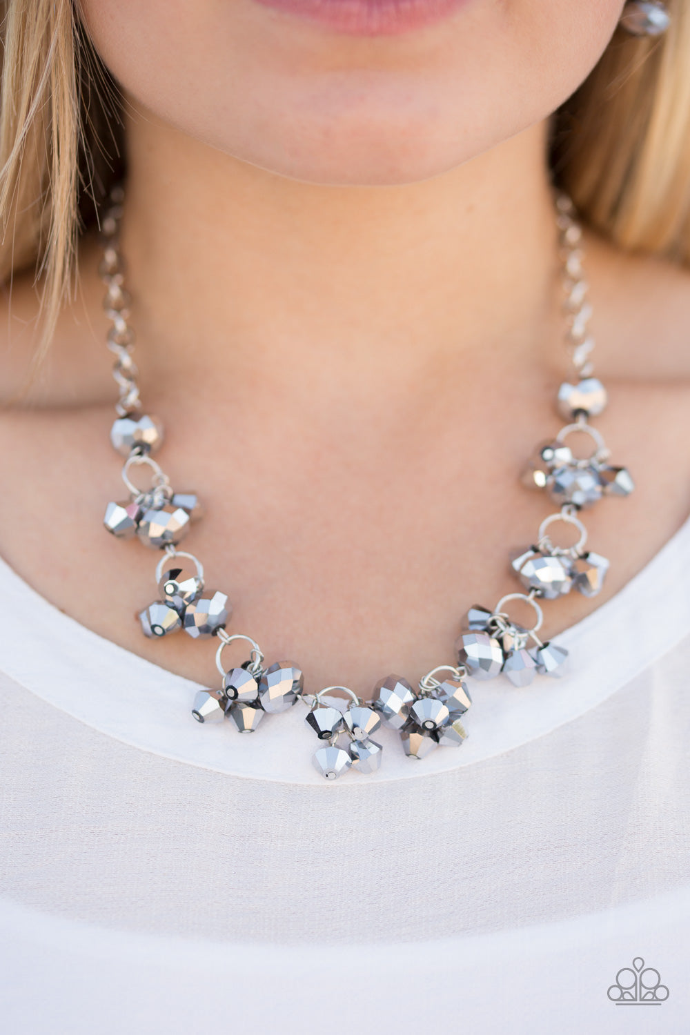 Paparazzi ♥ Instant Stardom - Silver ♥  Necklace