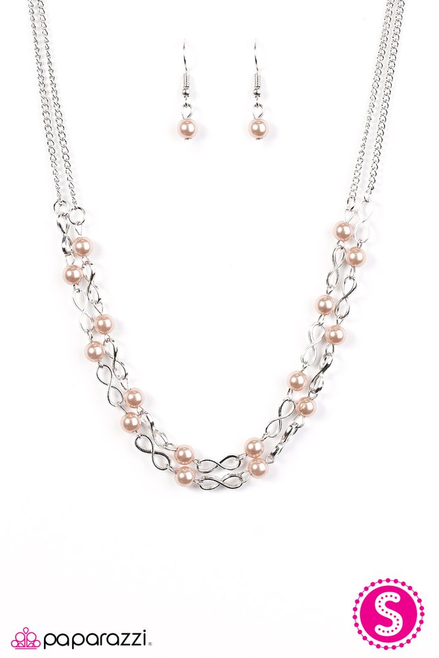 Paparazzi ♥ Fairytale Forevers - Brown ♥ Necklace