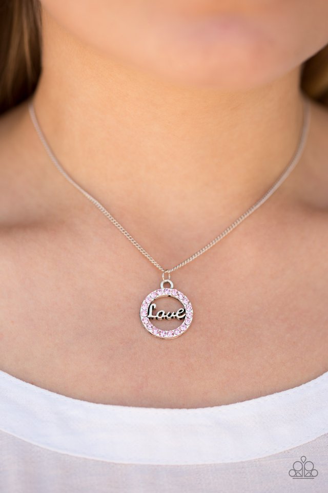 Paparazzi ♥ Show Me Some Love - Pink ♥ Necklace