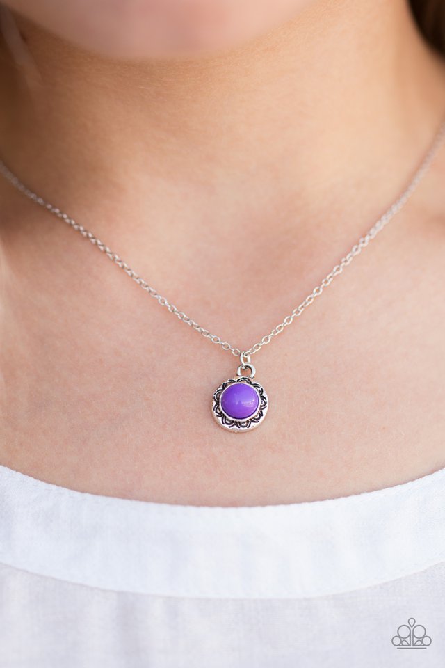 Paparazzi ♥ Wildflower Waltz - Purple ♥ Necklace