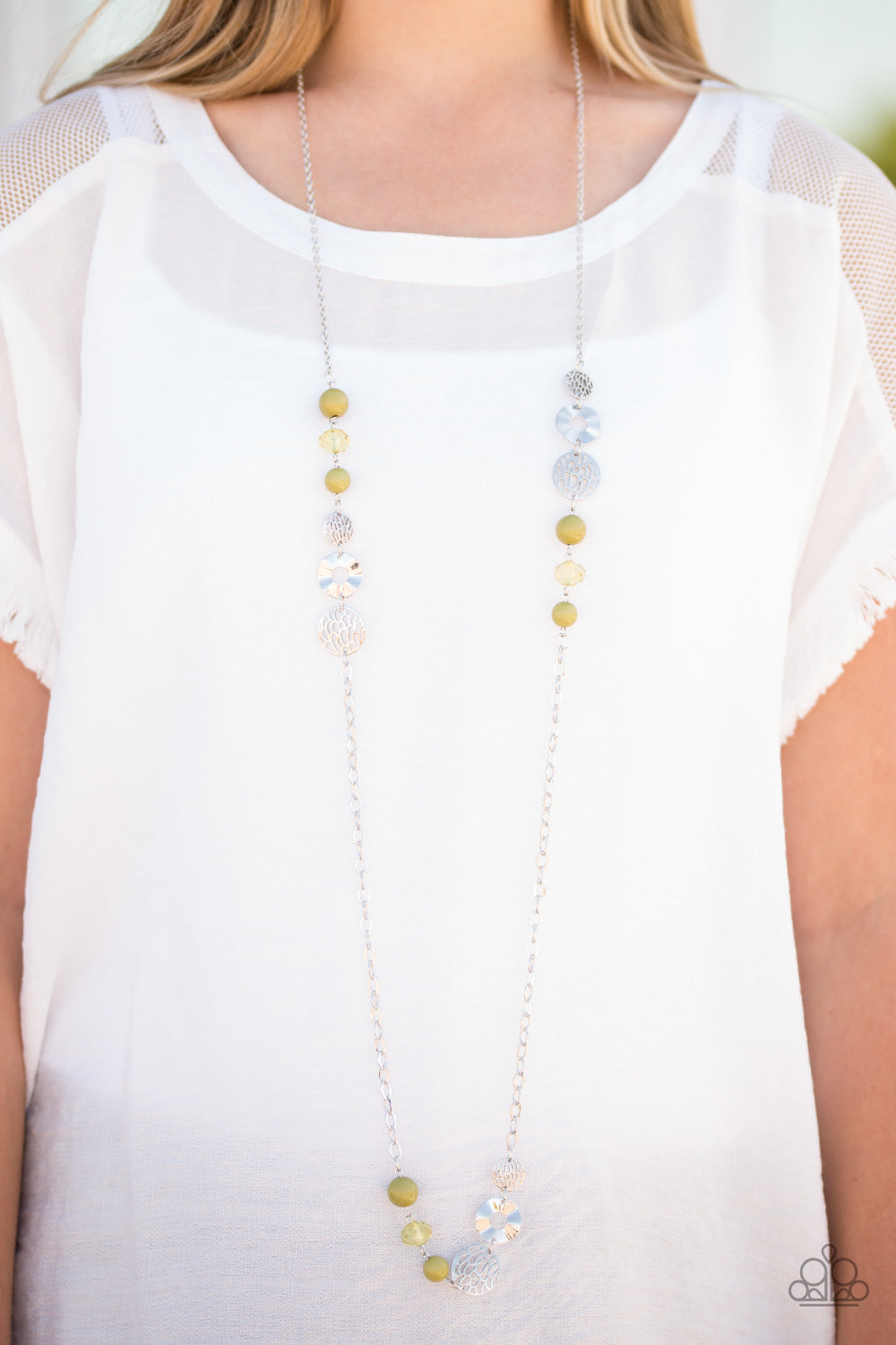 Paparazzi ♥ Midnight Musical - Green ♥  Necklace