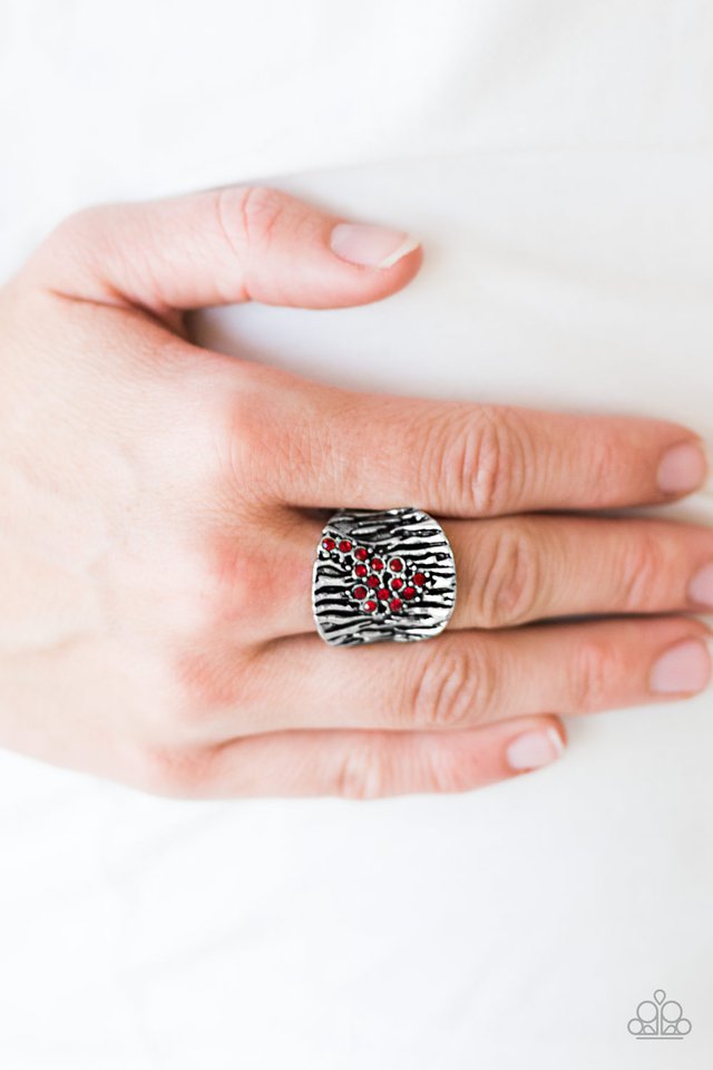 Paparazzi ♥ Tiger Stripes - Red ♥ Ring