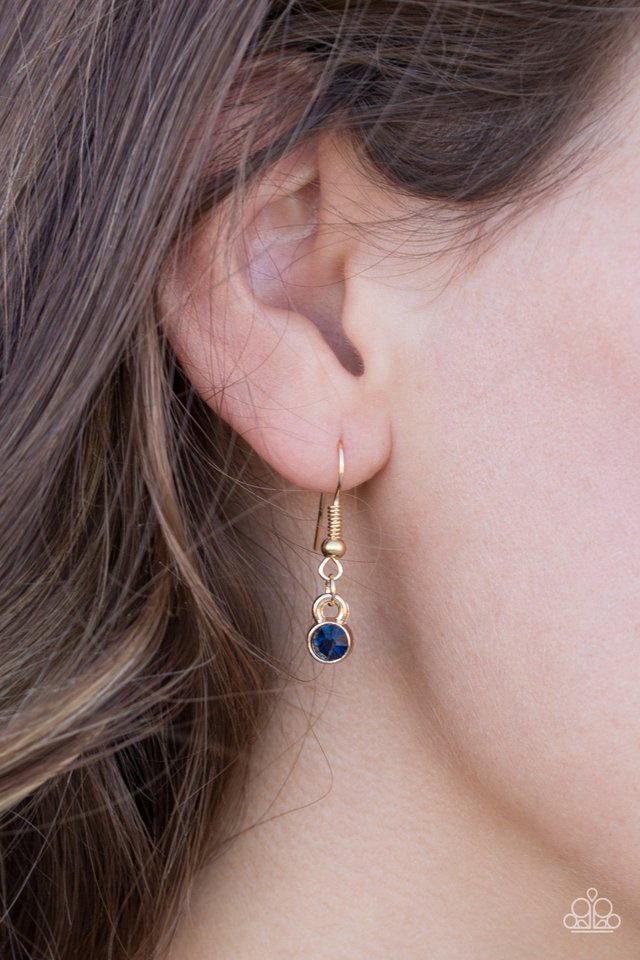 Paparazzi ♥ Give Me Some Glitter - Blue ♥ Necklace