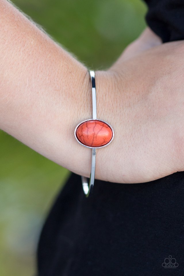 Paparazzi ♥ Dune Dweller - Orange ♥ Bracelet