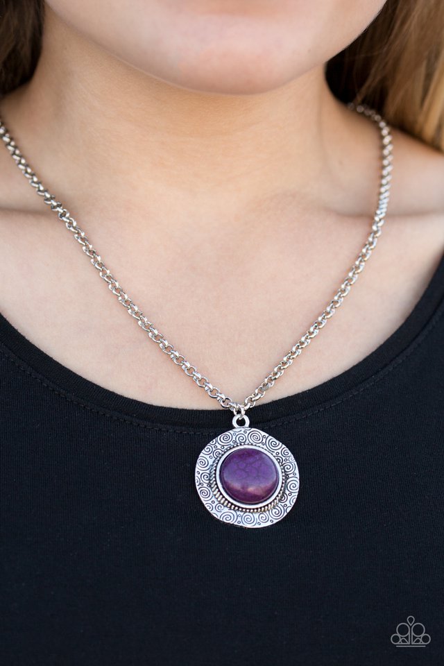 Paparazzi ♥ Course Of Nature - Purple ♥ Necklace