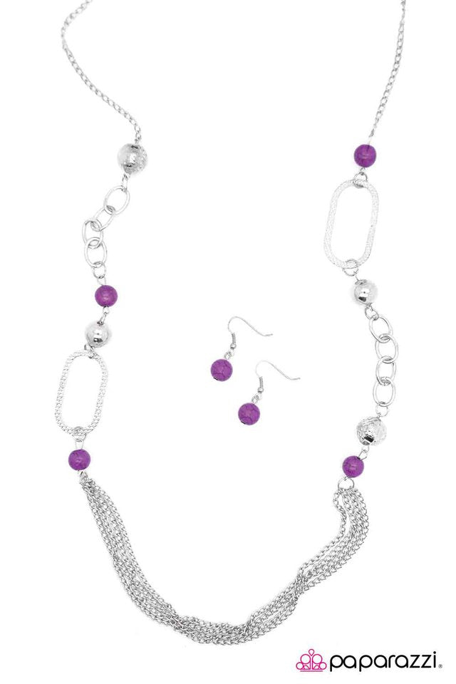Paparazzi ♥ The Start of Something Beautiful - Purple ♥ Necklace