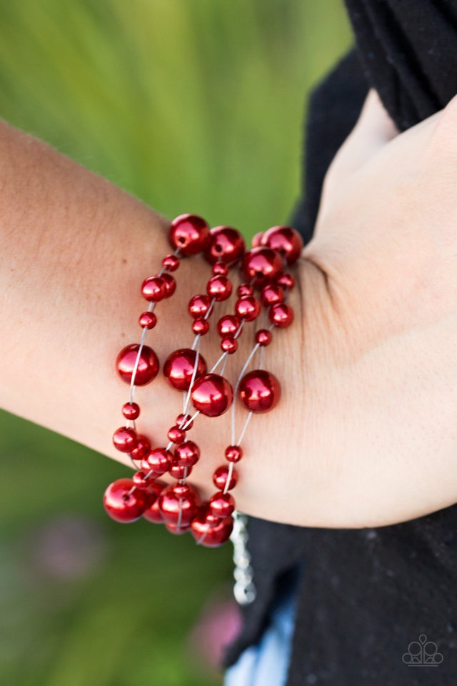 Paparazzi ♥ Fabulous Fashion - Red ♥ Bracelet