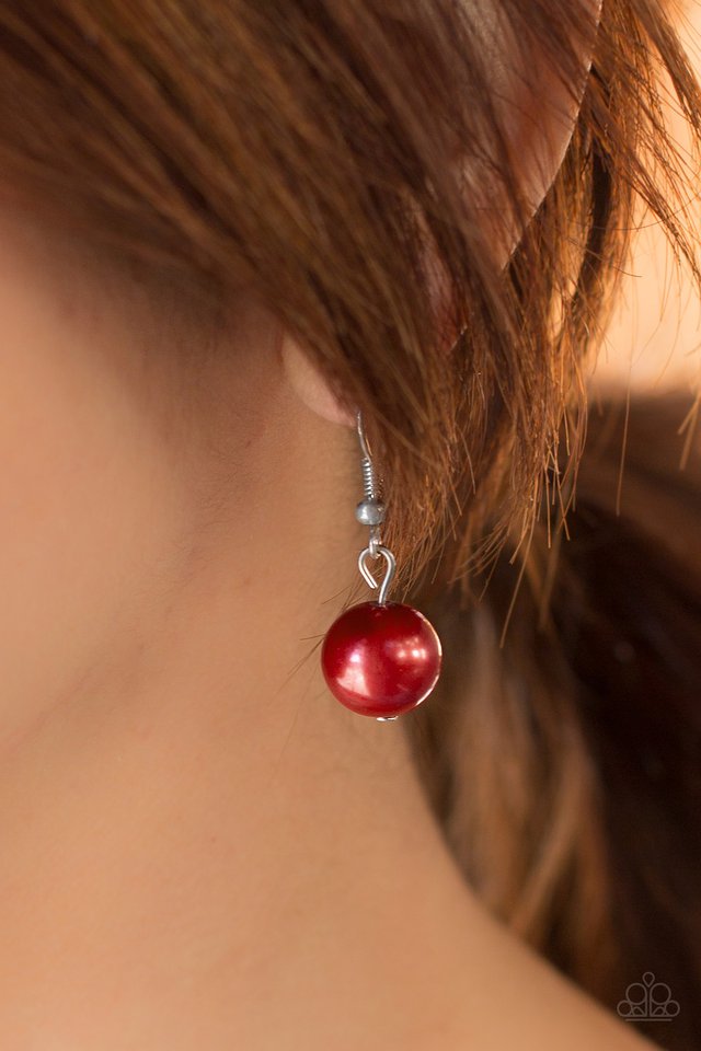 Paparazzi ♥ Absolutely Fab-YOU-lous! - Red ♥ Necklace