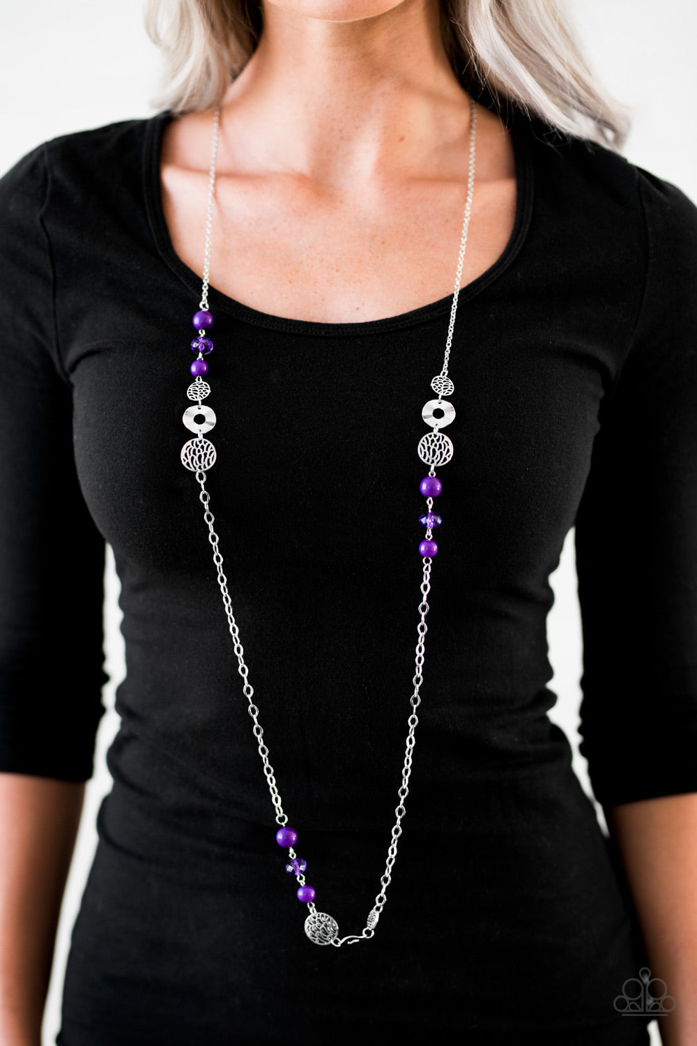 Paparazzi ♥ Midnight Musical - Purple ♥  Necklace