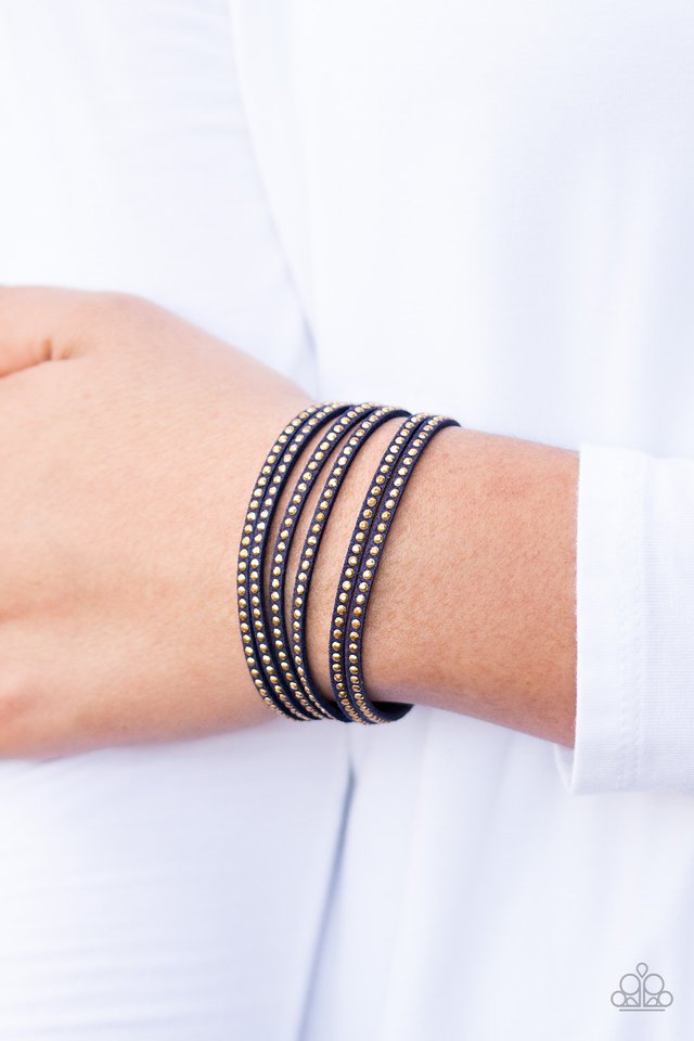 Paparazzi ♥ Rustically Radiant - Blue ♥ Bracelet