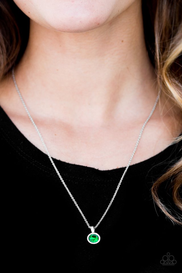 Paparazzi ♥ All I Need Is Glitter - Green ♥ Necklace