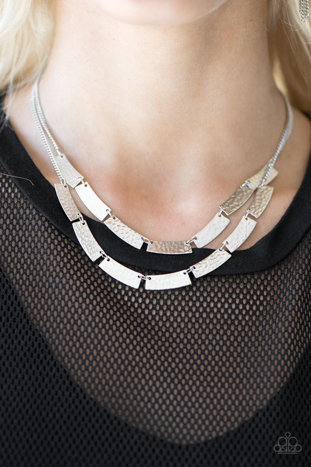 Paparazzi ♥ Call Me Cleopatra - Silver ♥  Necklace